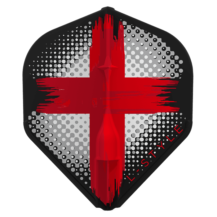 L-Style Champagne EZ L1 Standard David Evans V2 Black - Dart Flights - Image 3