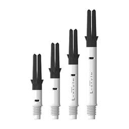 L-Style L-Shaft Silent Spinning Carbon White Dart Shafts (260)