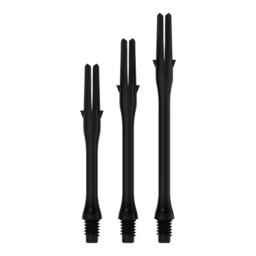 L-Style L-Shaft Locked Slim Black Dart Shafts
