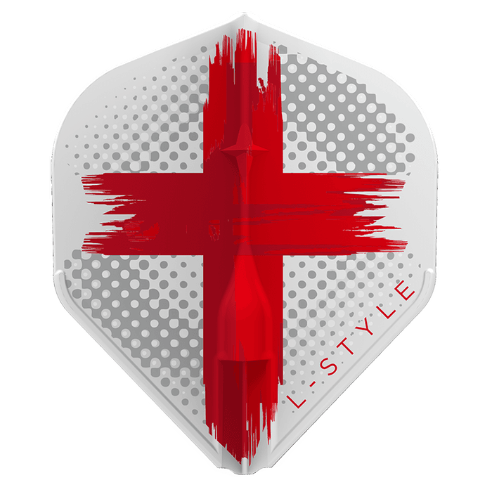 L-Style Champagne EZ L1 Standard David Evans V2 White - Dart Flights - Image 3