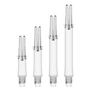 L-Style L-Shaft Locked Straight Clear Dart Shafts