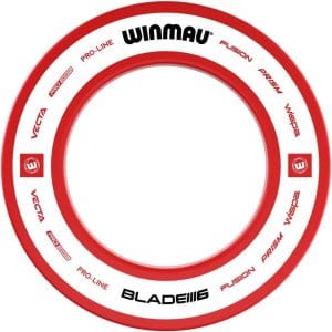 Winmau Darts Pro-Line 2 Dartboard Surround Red