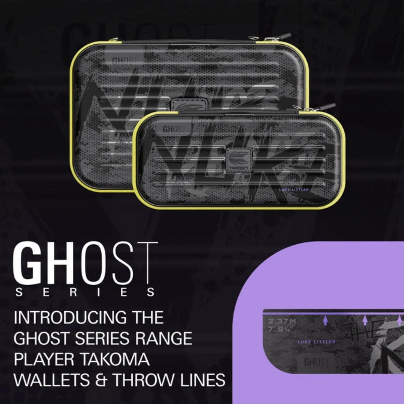 Target Darts Luke Littler Takoma Ghost Series Dart Case Std or XL - Image 7