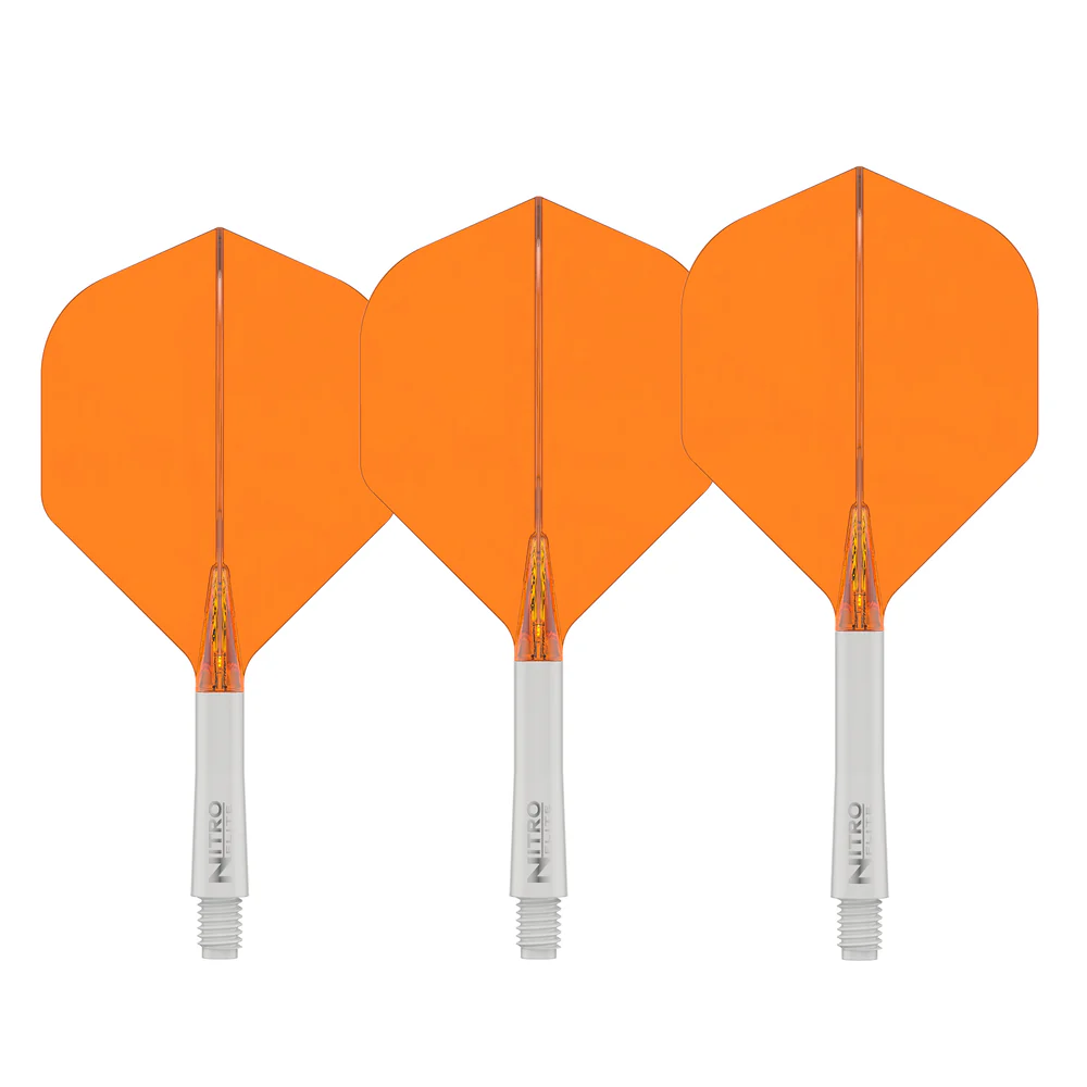Red Dragon Nitro Flite Orange and White - Image 4