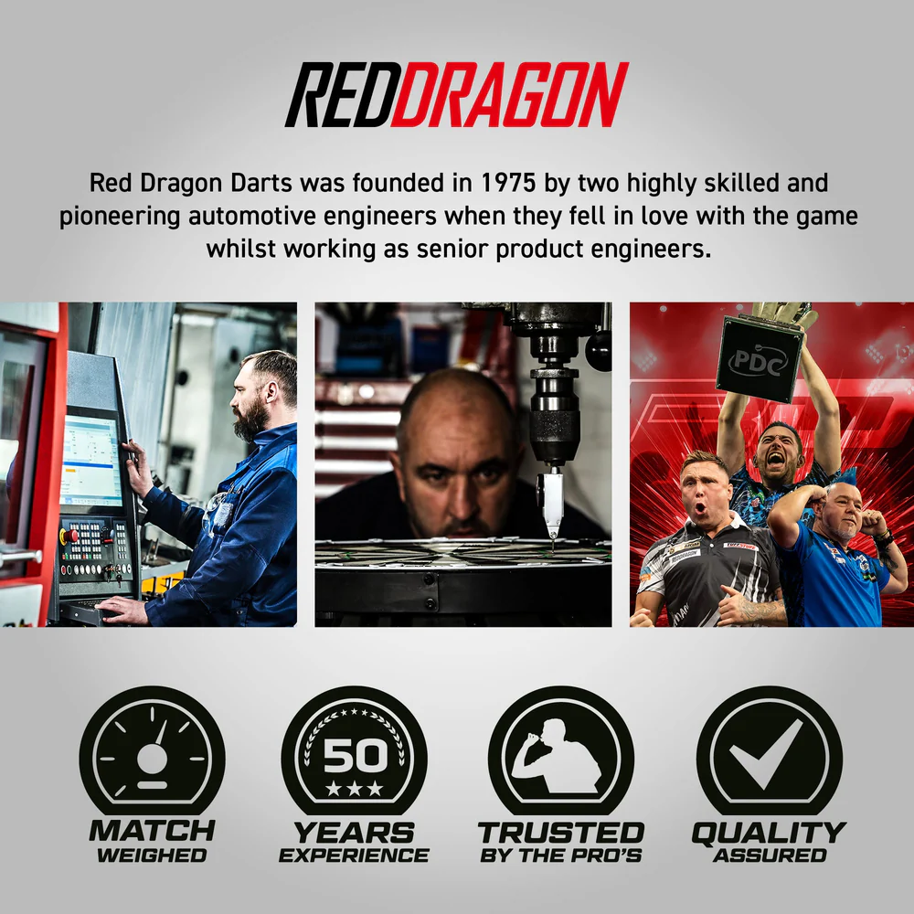 Red Dragon- Luke Humphries - Tx5 Darts - Image 2