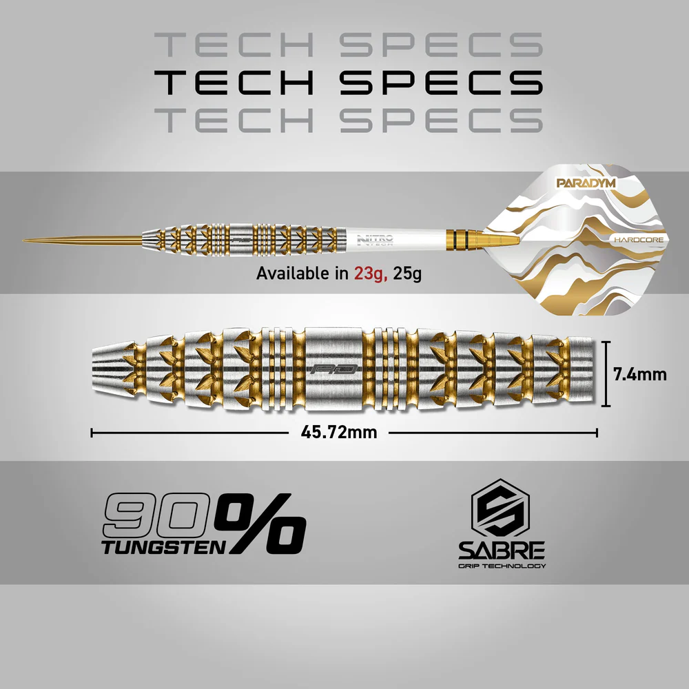 Red Dragon Paradym Darts – Torpedo - Image 2