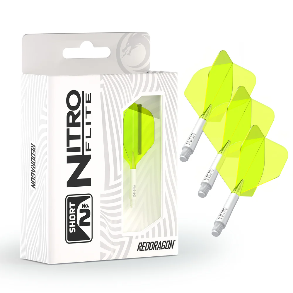 Nitro Flite – Integrated Flight and Shaft White & Yellow
