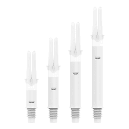 L-Style L-Shaft Silent Spinning White Dart Shafts | 260