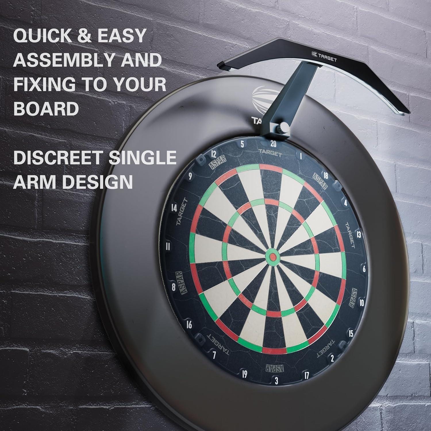 Target Arc Dartboard Lighting System LED Dart Board Light