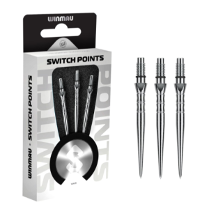 Winmau Switch Point Wave Silver