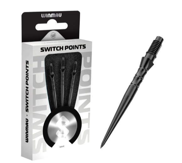 Winmau Switch Point Wave Black - Image 6