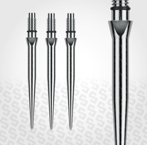 Winmau Switch Point Smooth Silver - Image 2