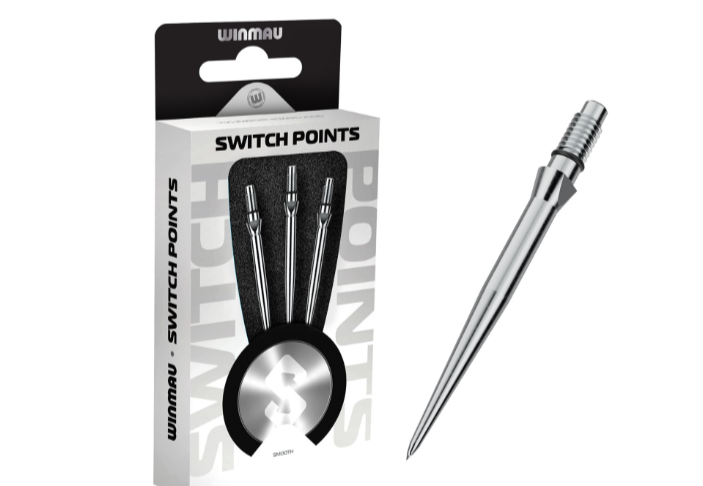 Winmau Switch Point Smooth Silver - Image 3
