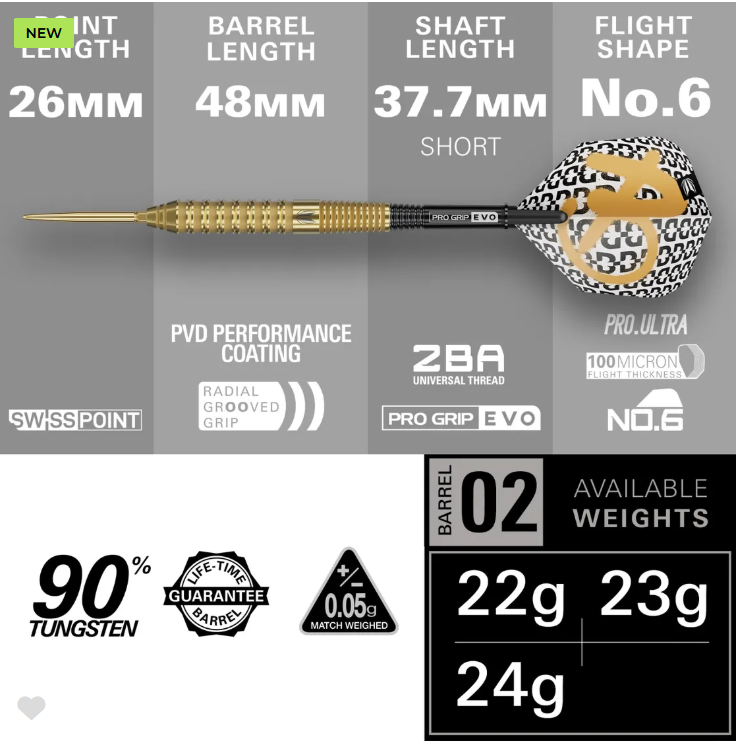 Target Darts Bolide Envy 02 Swiss Point - Image 3