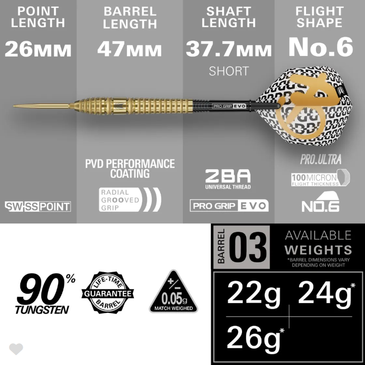 Target Darts Bolide Envy 03 Swiss Point - Image 5