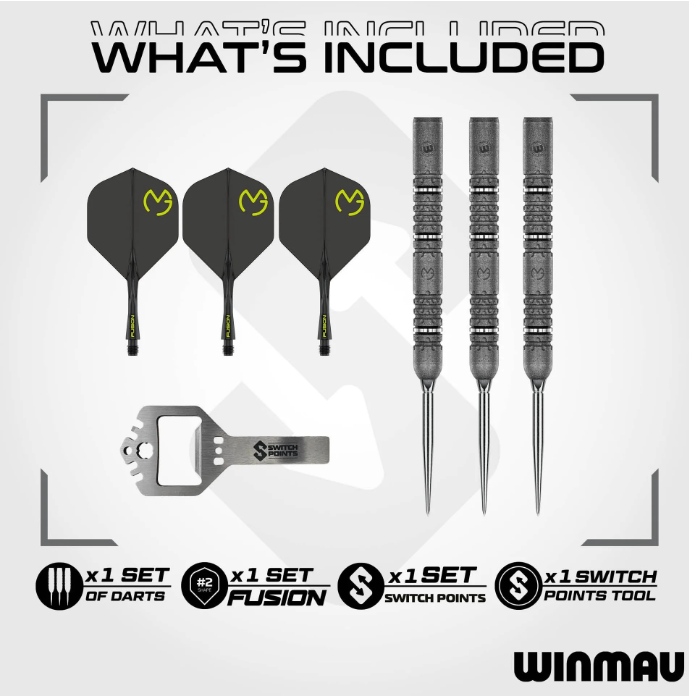 Michael van Gerwen SE 90% Switch Point Darts - Image 6