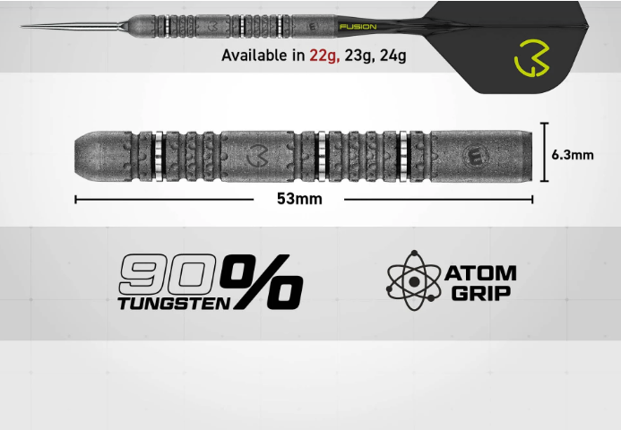 Michael van Gerwen SE 90% Switch Point Darts - Image 4