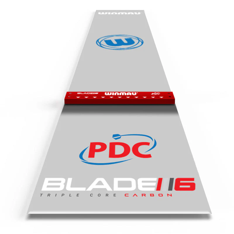 Winmau Clearzone PVC Dart Mat with Integrated Oche - Image 5