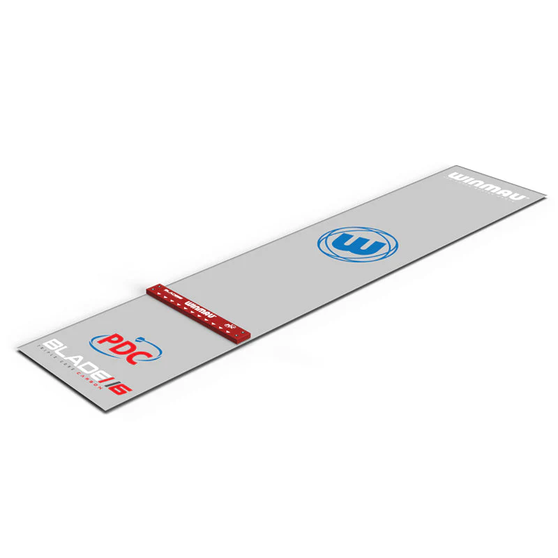 Winmau Clearzone PVC Dart Mat with Integrated Oche - Image 2