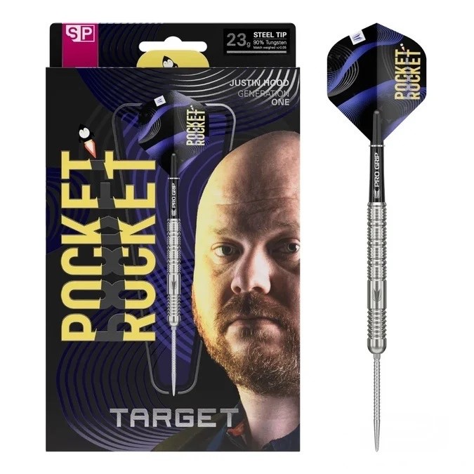 TARGET DARTS JUSTIN HOOD G1 SP 90% TUNGSTEN STEEL TIP DARTS 23G - Image 8