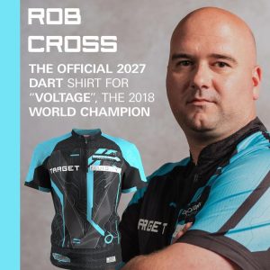 Target Darts Rob Cross 2027 Official Playing Shirt Adult Various Sizes