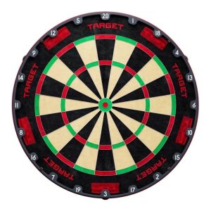 Target Darts TOR EVO Steel Tip Dart Board with Ultra Thin Steel Wire