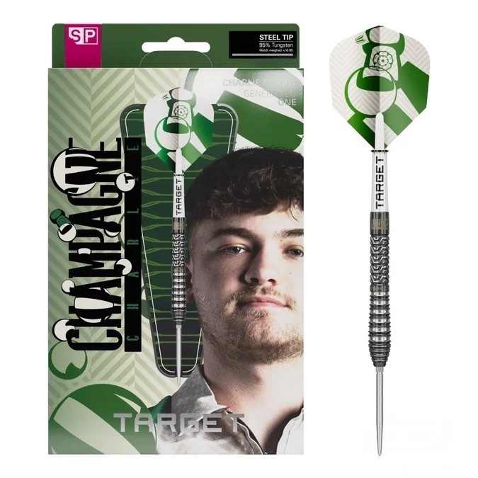 TARGET DARTS CHARLIE MANBY G1 SP 95% TUNGSTEN STEEL TIP DARTS - Image 7