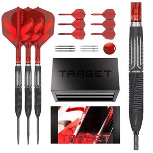 Target Darts SHIFT Steel Tip 90% Tungsten Swiss Point Professional Dart Set