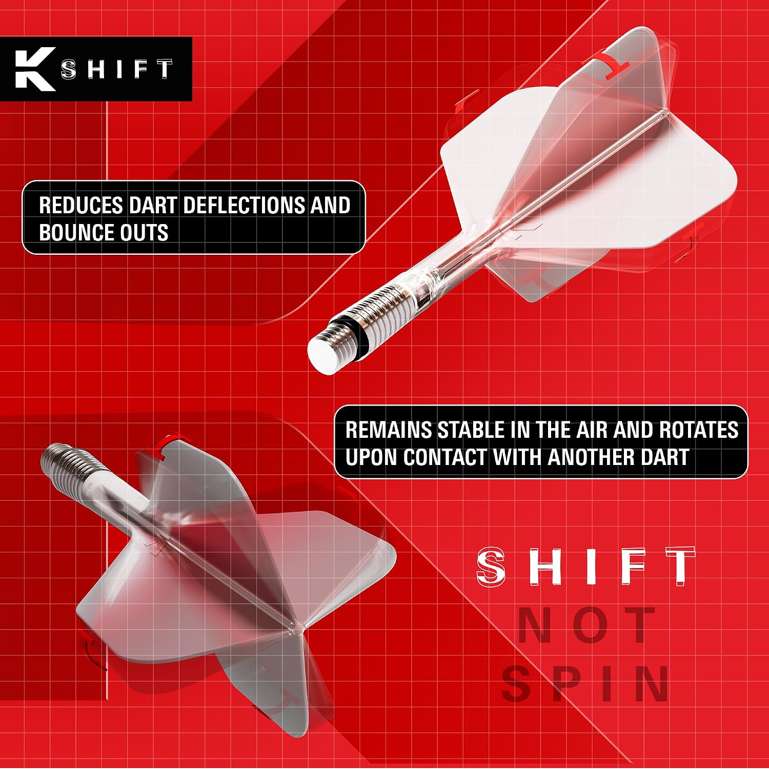 Target Darts SHIFT Steel Tip 90% Tungsten Swiss Point Professional Dart Set - Image 4