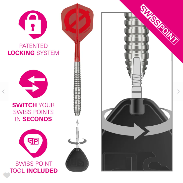 Target Group Ø 50% Tungsten Steel Tip Darts - Image 10