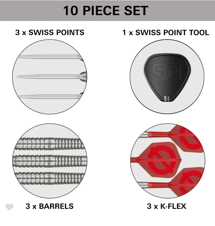 Target Group Ø 50% Tungsten Steel Tip Darts - Image 5