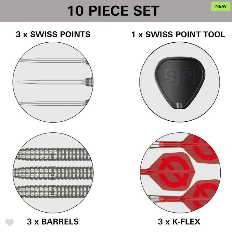 Target Group Ø 50% Tungsten Steel Tip Darts - Image 7