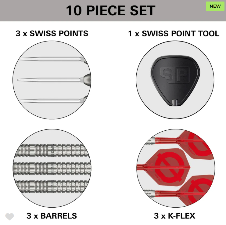 Target Group Ø 50% Tungsten Steel Tip Darts - Image 9